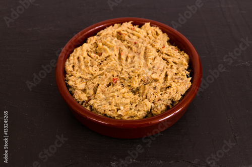 Smoked mackerel pate photo