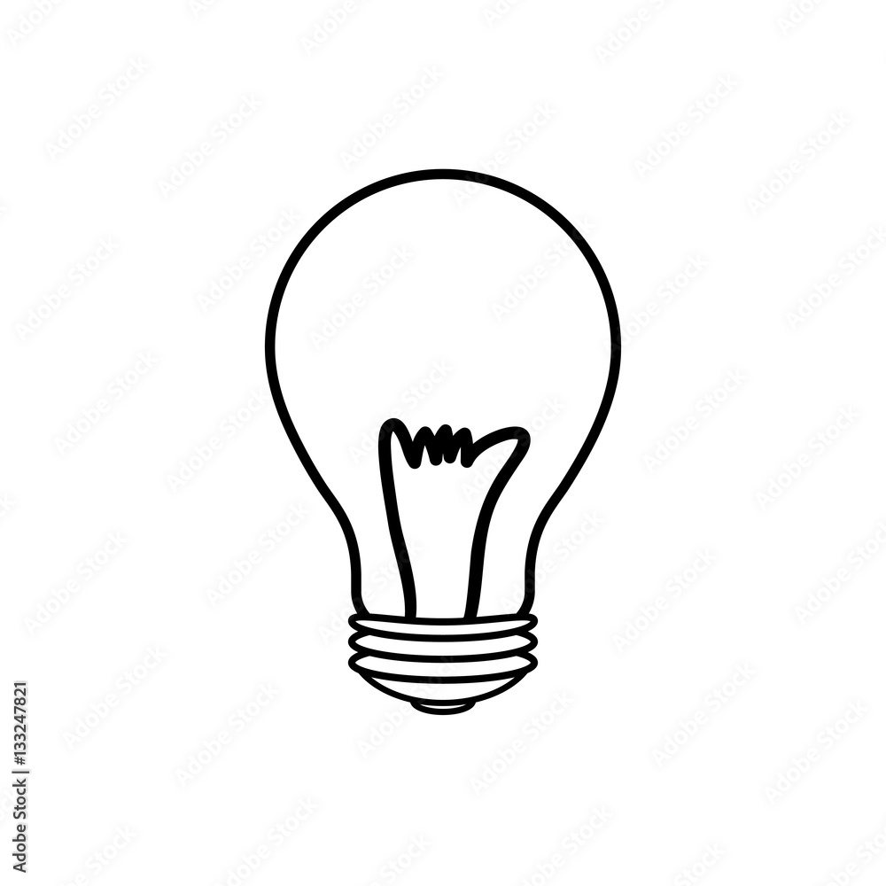 Bulb light energy icon vector illustration graphic design Bulb light energy icon vector illustration graphic design