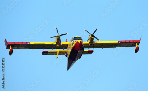 Canadair fire-fighting aircraft