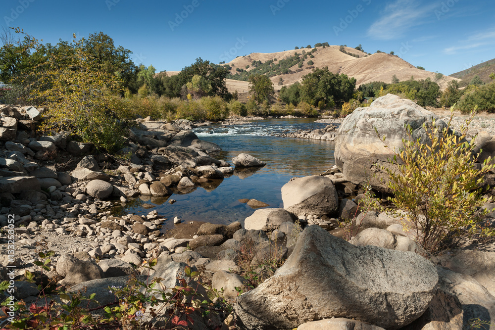 American River at Lotus, CA