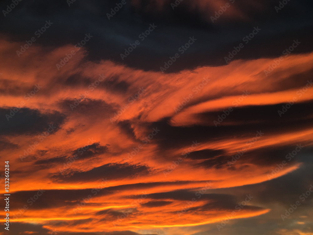 Sunrise Cloud Waves, Southern Oregon