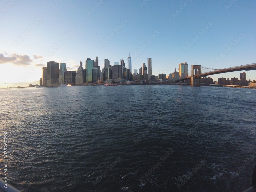 Naklejka premium New York Skyline