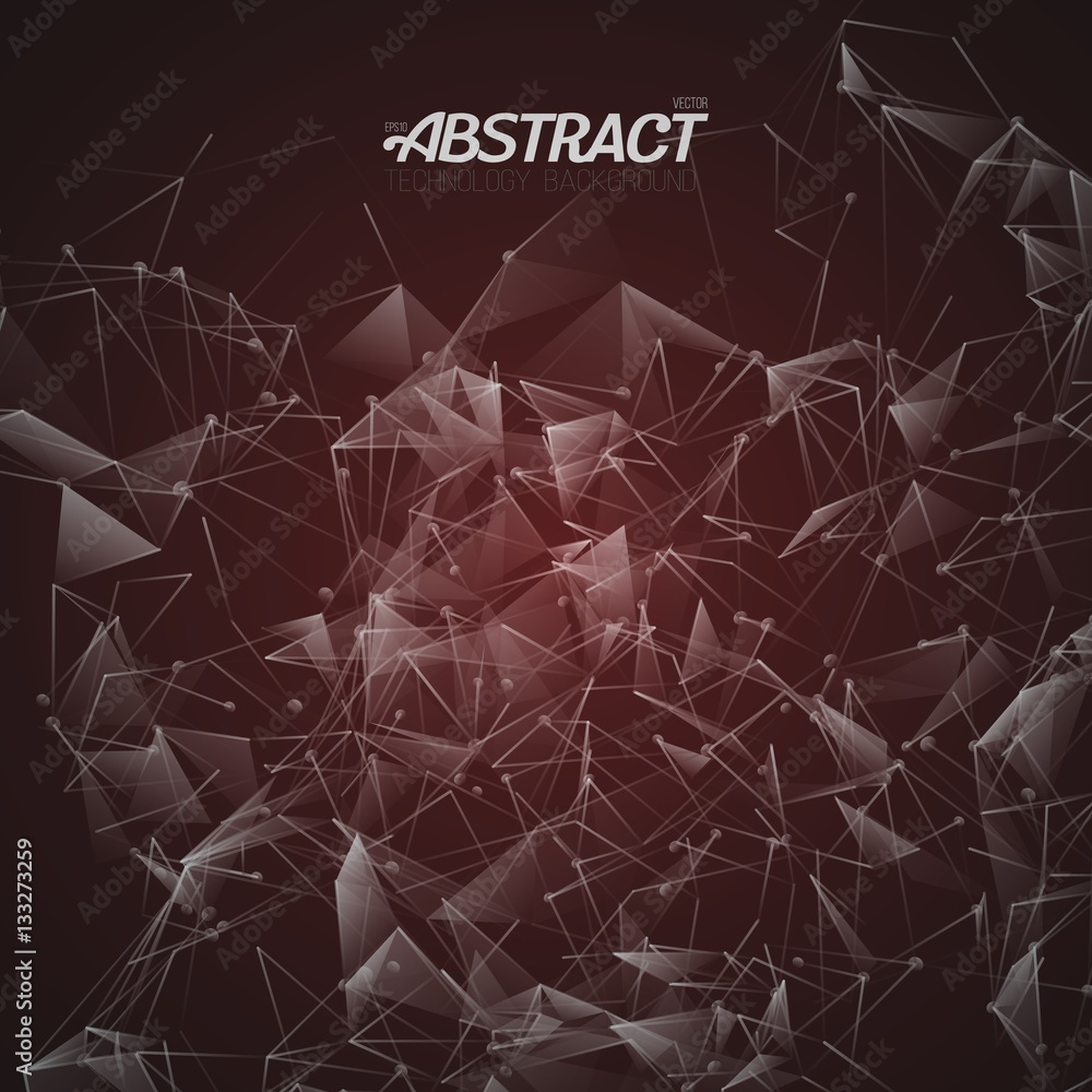 Illustration of Plexus Style Fractal Polygonal Template. Futuristic Energy Wireframe Background. Science DNA Molecule Mesh Illustration of Plexus Style Fractal Polygonal Template. Futuristic Energy Wireframe Background. Science DNA Molecule Mesh
