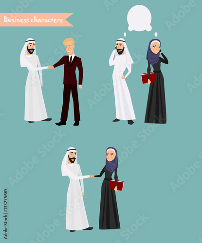 Arab Business People Meeting