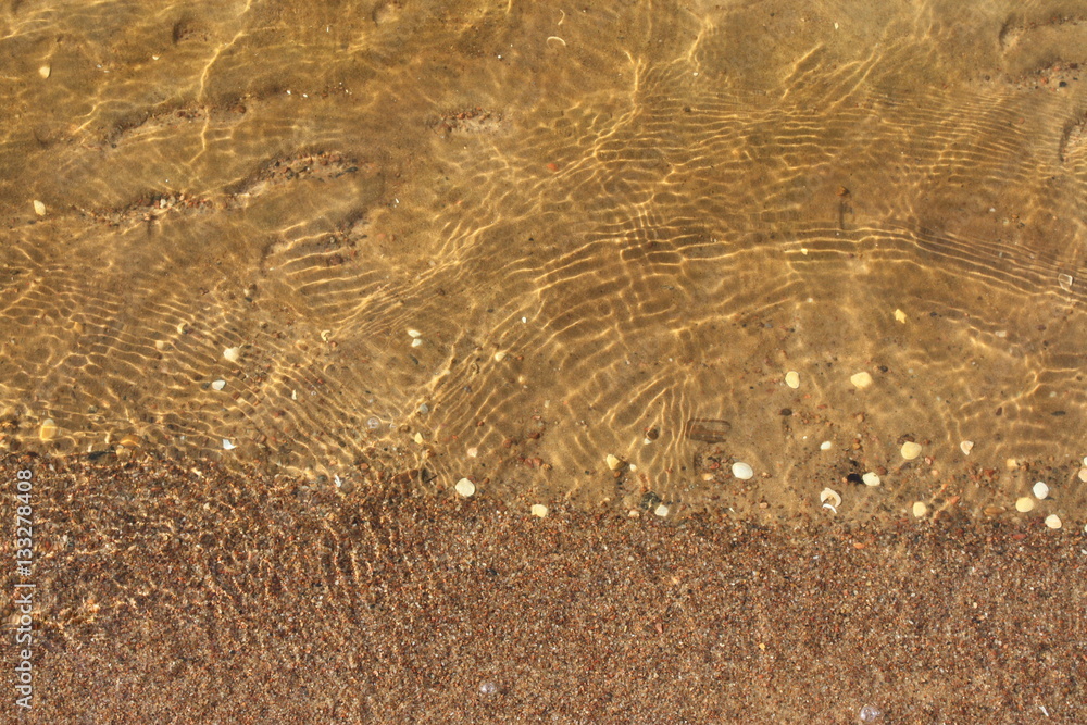 Sand and water exture