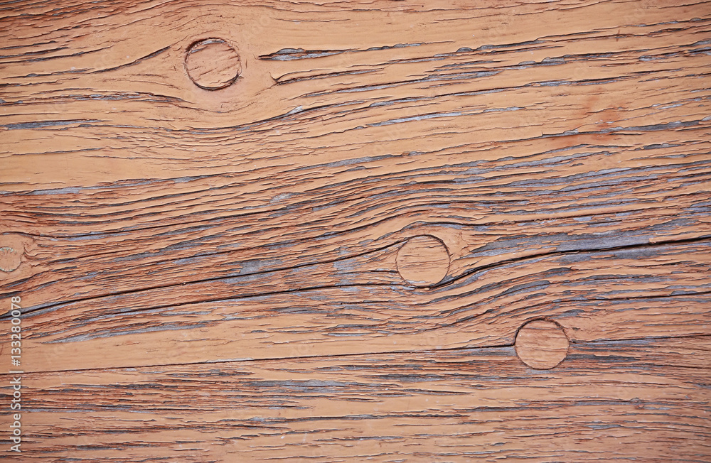 Naklejka premium Old scratched wooden texture