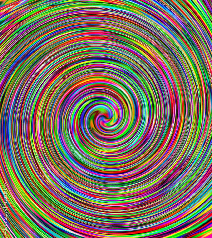Abstract colorful spiral background Abstract colorful spiral background