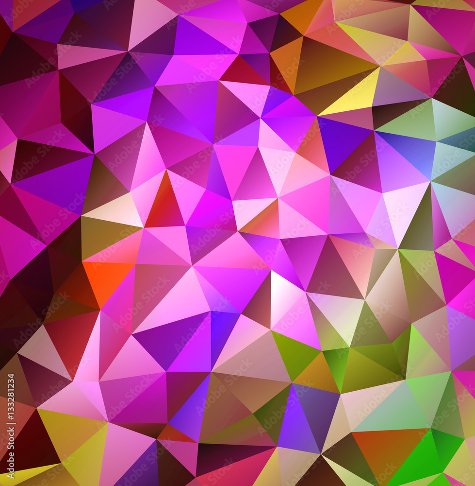 Obraz premium Abstract polygonal background