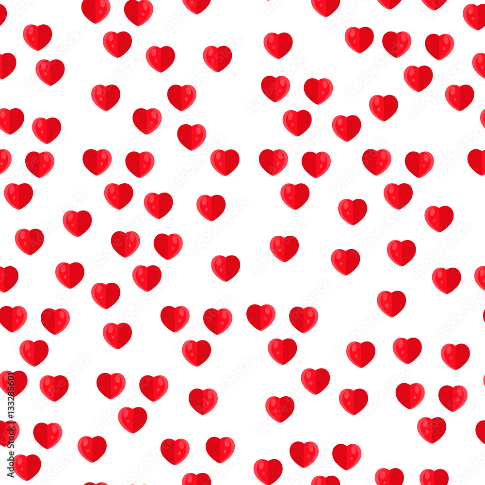 Hearts seamless pattern