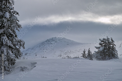 Storm in the mountain / Vitosha mountain Bulgaria