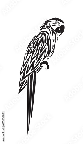 Parrot vector icon