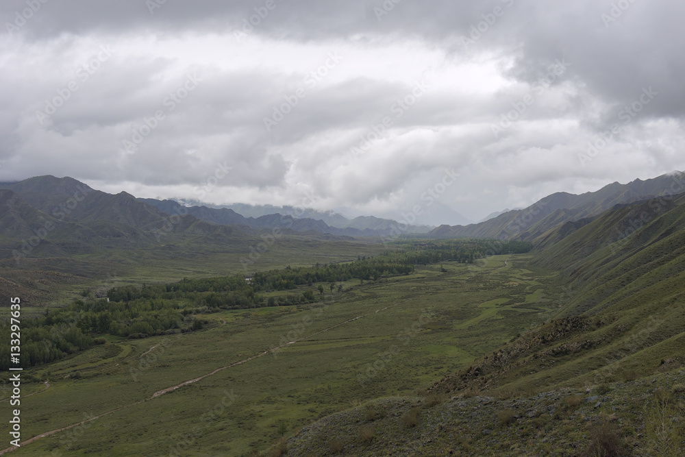 Obraz premium Sayn mountains in Siberia