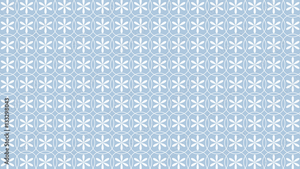 Pattern of Blue Geometric Shapes in Japanese Style Pattern of Blue Geometric Shapes in Japanese Style
