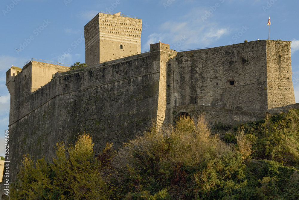 Castle of Lerici, Liguria, Italy