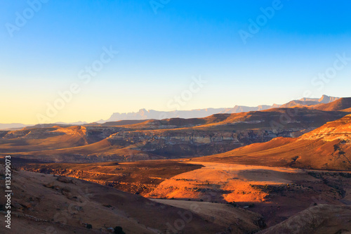 Canvas Print Golden Gate Highlands National Park panorama, South Africa