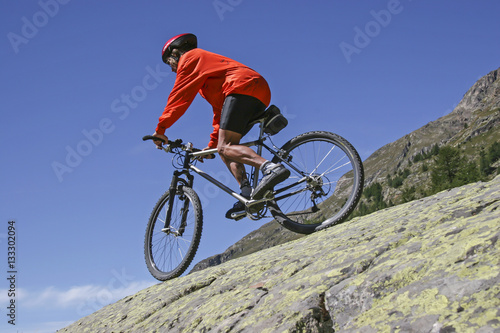 Mountainbiken in den Walliser Alpen