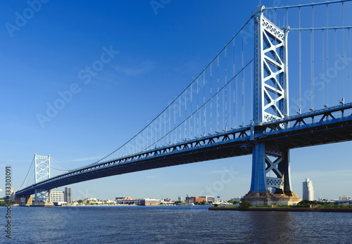 Benjamin Franklin Bridge. Philadelphia, Pennsylvania. © haveseen