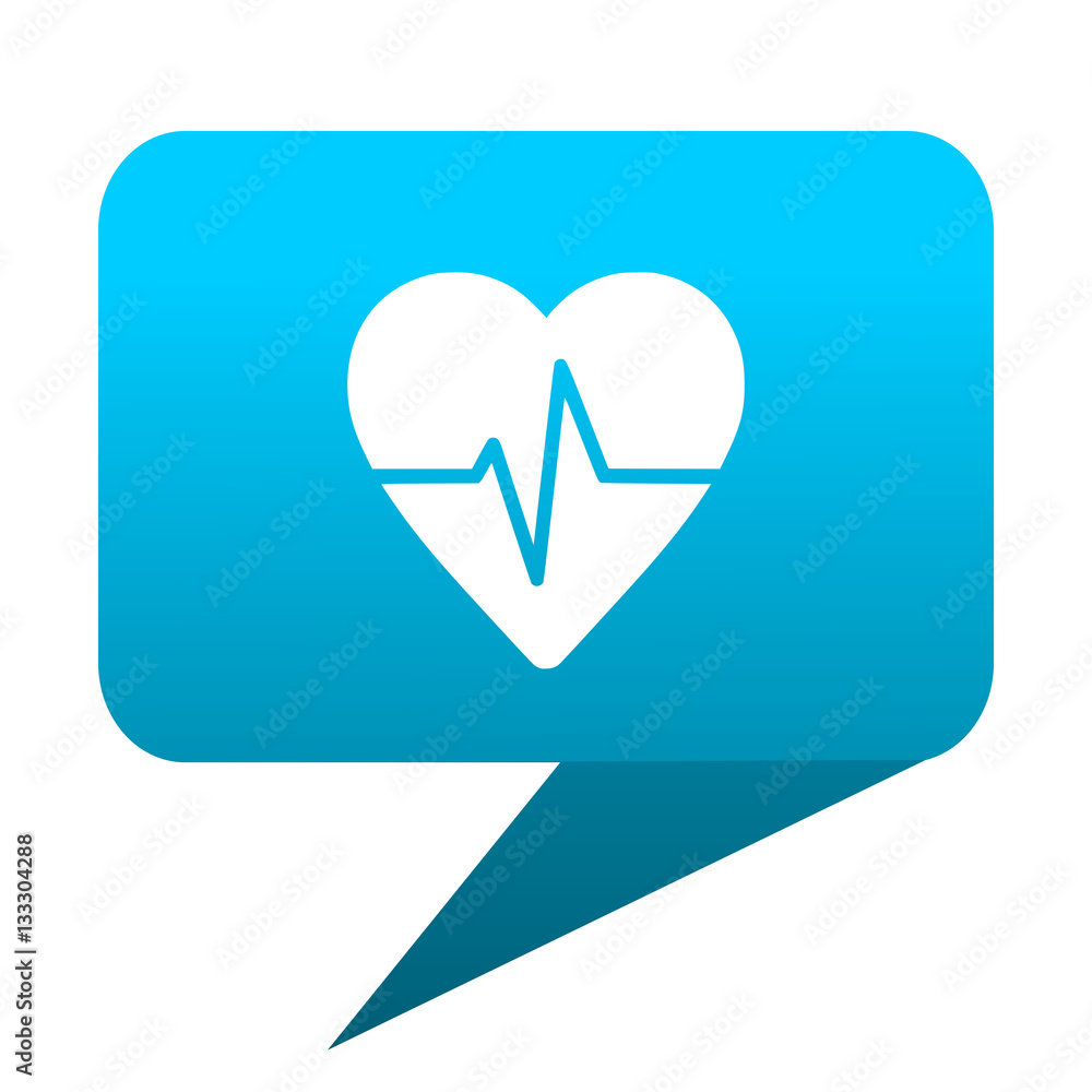 pulse blue bubble icon pulse blue bubble icon