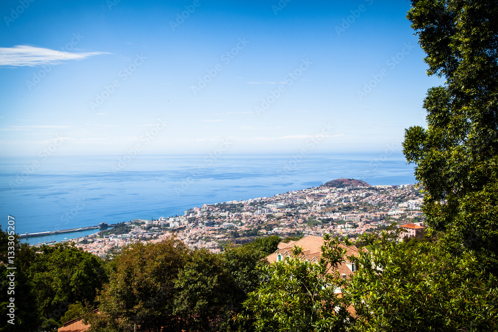 Île de Madère : vue sur Funchal