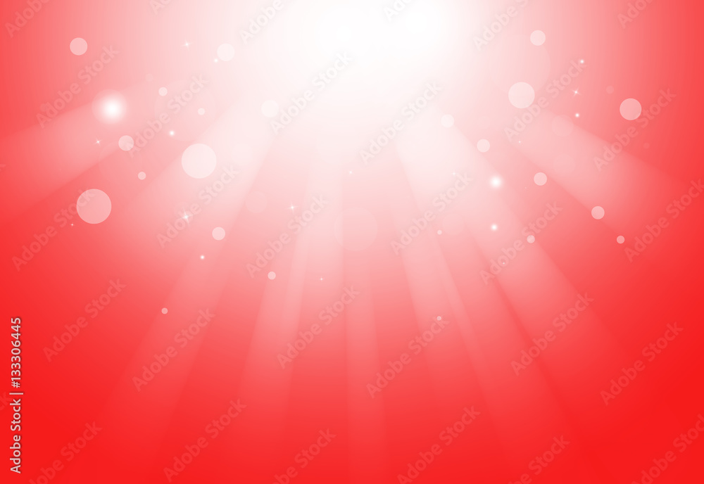 Red glitter sparkles and rays lights bokeh radial abstract background/texture. Red glitter sparkles and rays lights bokeh radial abstract background/texture.