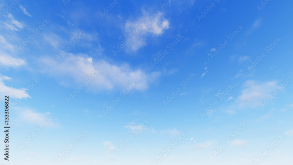Fototapeta premium Cloudy blue sky abstract background, blue sky background with ti