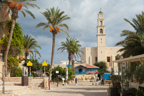 The bell tower in Yaffa.
