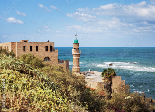  Al-Bahr mosque of Yaffa. photo