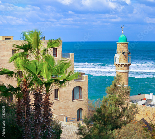  Al-Bahr mosque of Yaffa. photo