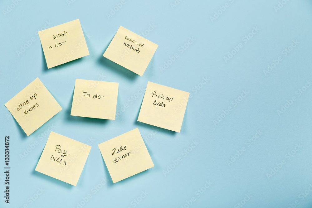 Blue Monday! - The most depression day of the Year. Yellow sticky stickers notes post-it. Blue Monday! - The most depression day of the Year. Yellow sticky stickers notes post-it.