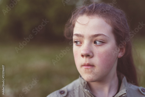 girl portrait outdoor