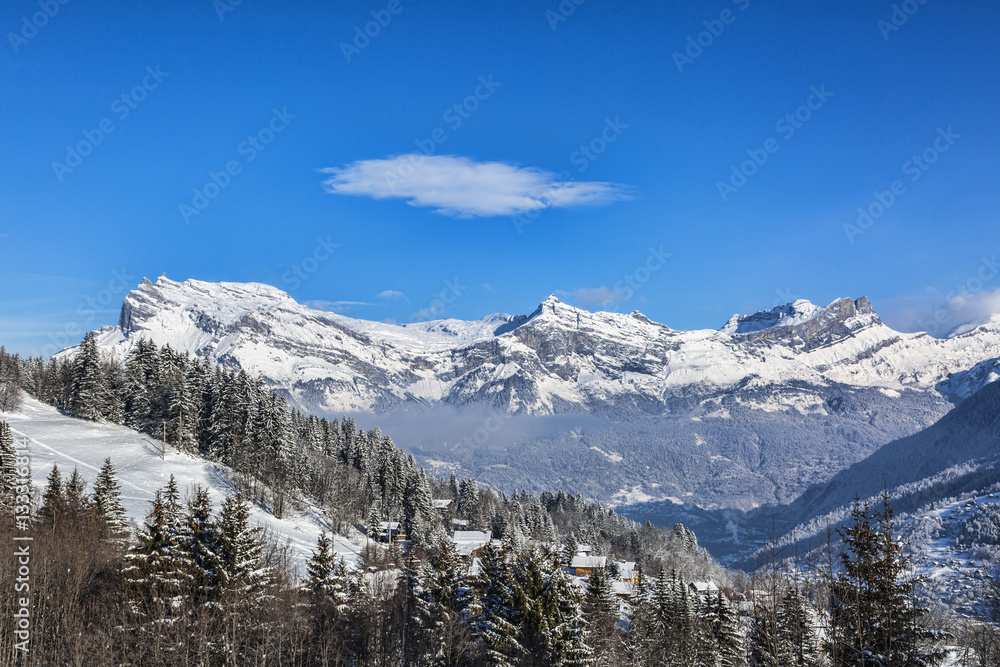 The Alps in Winter