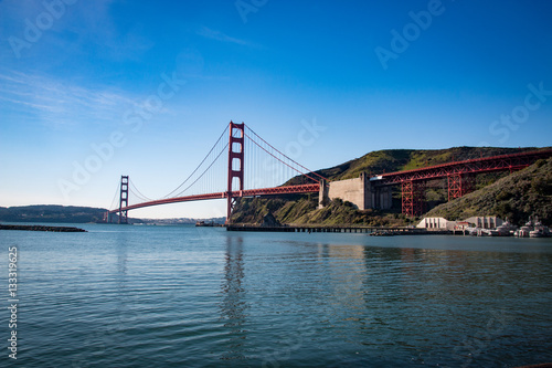 Golden Gate Bridge in San Francisco  USA