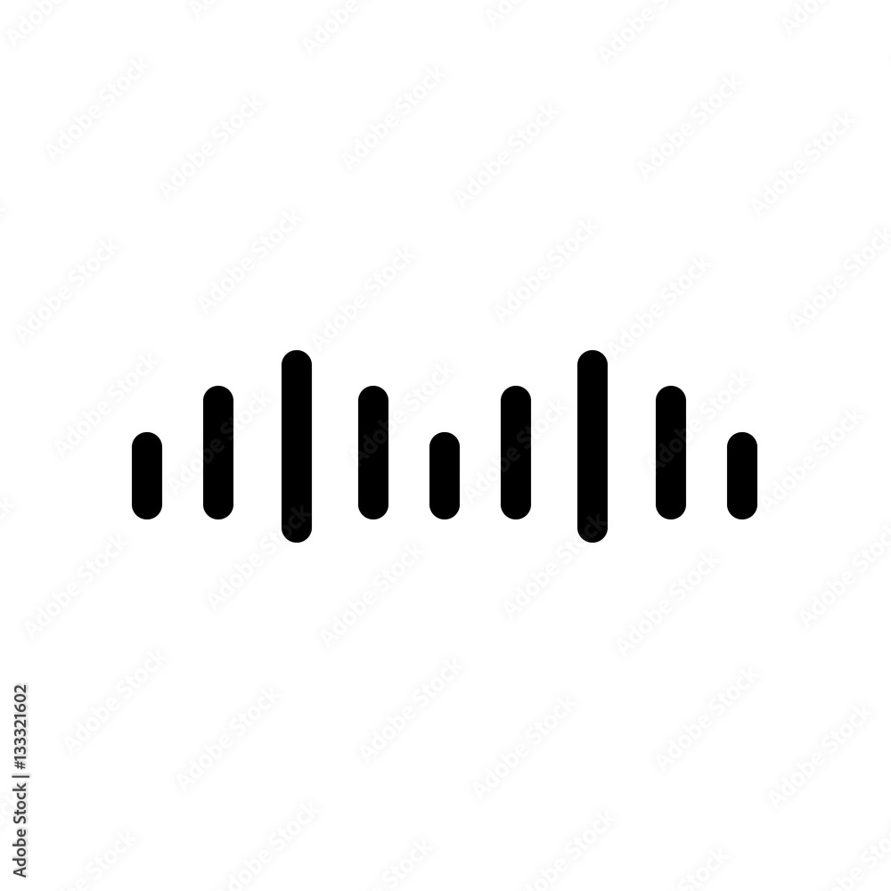 Equalizer icon. Simple illustration. Vector. Equalizer icon. Simple illustration. Vector.