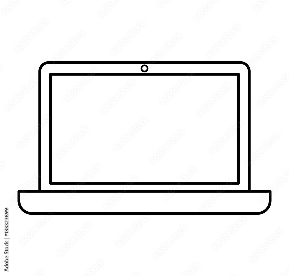 laptop computer isolated icon vector illustration design laptop computer isolated icon vector illustration design
