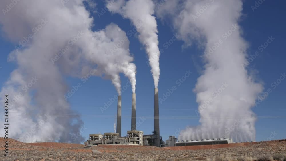 Clouds from Arizona Desert Power Plant Clouds from Arizona Desert Power Plant