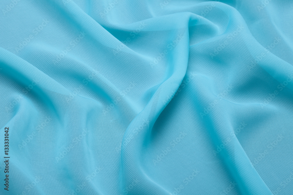 Texture of blue fabric Chiffon. Texture of blue fabric Chiffon.