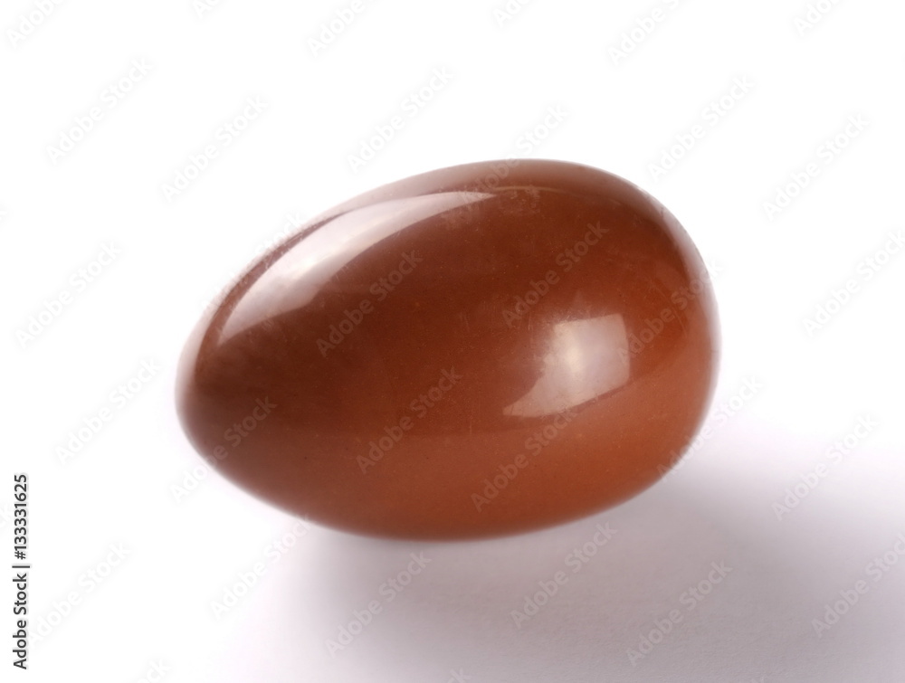 Chocolate egg isolated on white Chocolate egg isolated on white