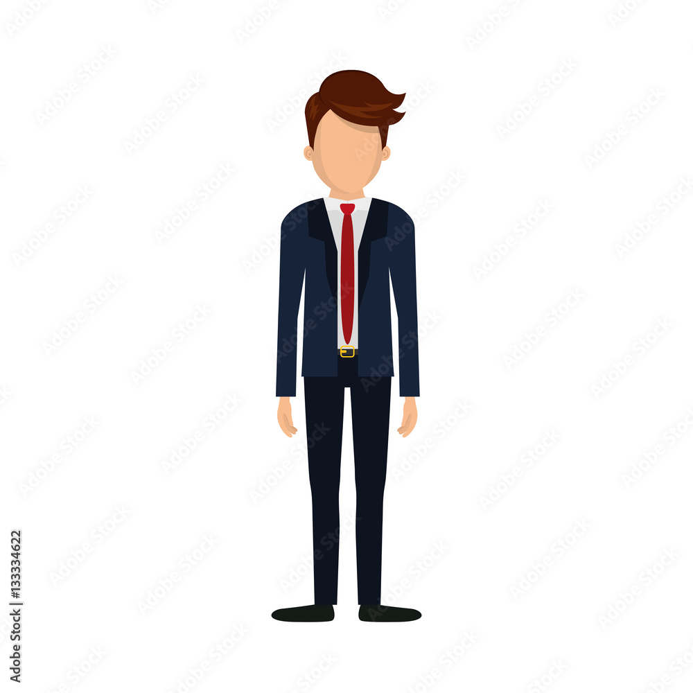 Businessman executive profile icon vector illustration graphic design Businessman executive profile icon vector illustration graphic design