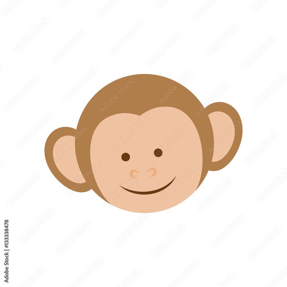 cute mokey cartoon icon vector illustration graphic design cute mokey cartoon icon vector illustration graphic design