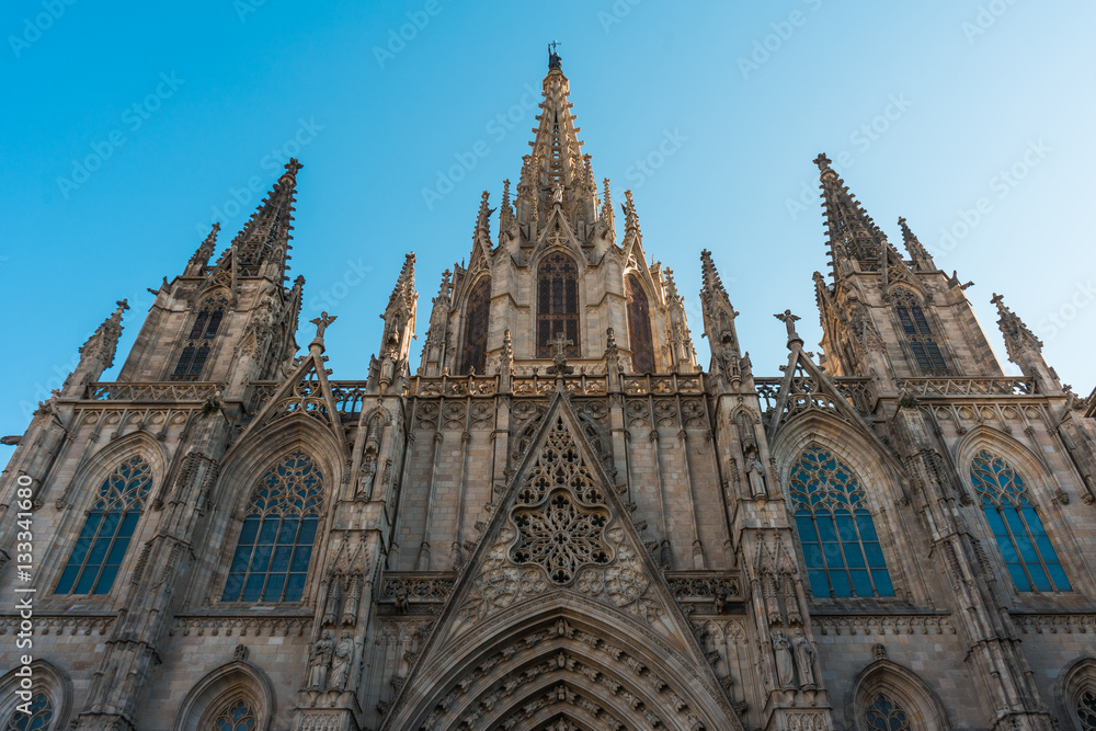 Cathedral de la Santa Creu i Santa Eulalia at Barcelona