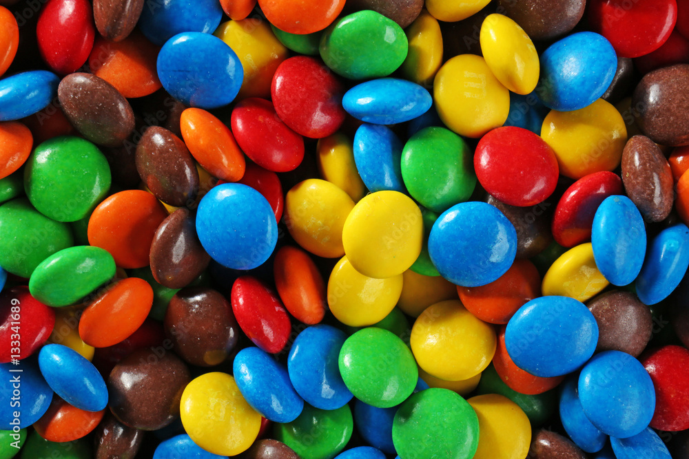 Delicious colorful candies background Delicious colorful candies background