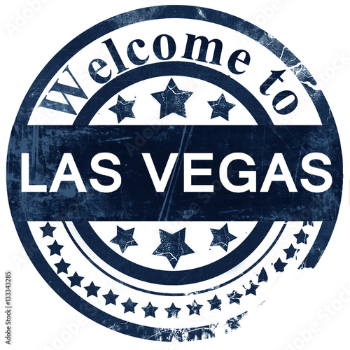 Photography las vegas stamp on white background
