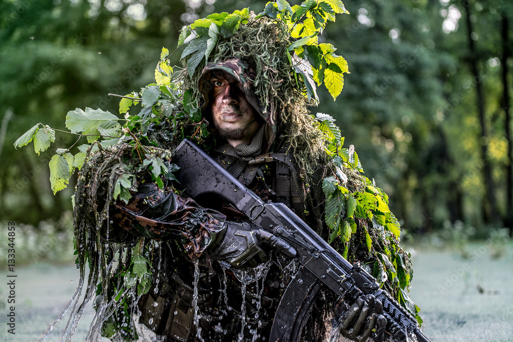 Fototapeta premium Komandos