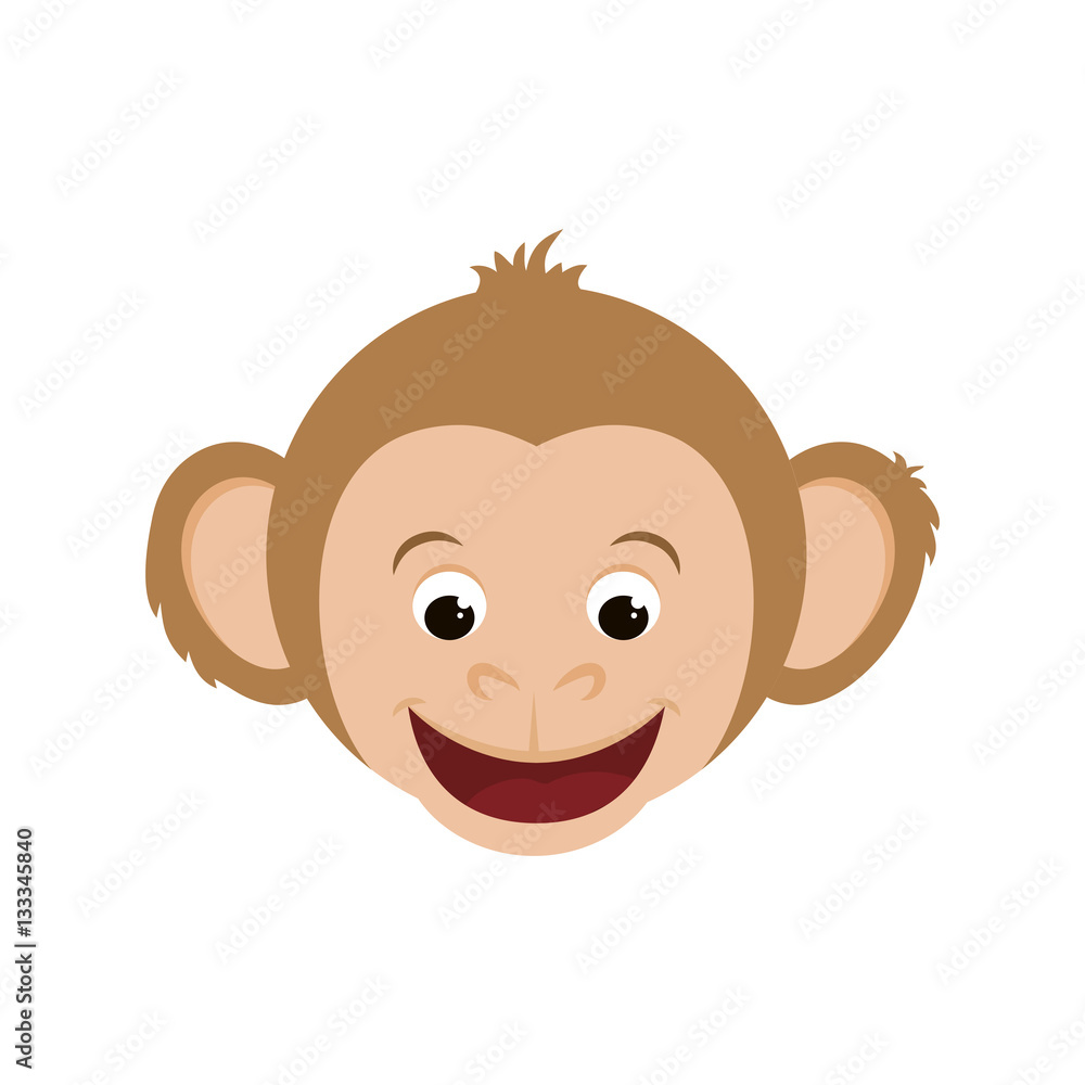 cute mokey cartoon icon vector illustration graphic design cute mokey cartoon icon vector illustration graphic design