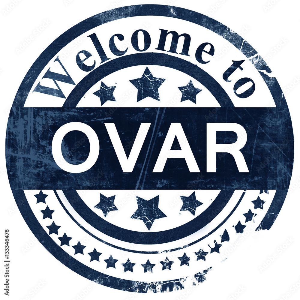 Ovar stamp on white background StockIllustration Adobe Stock