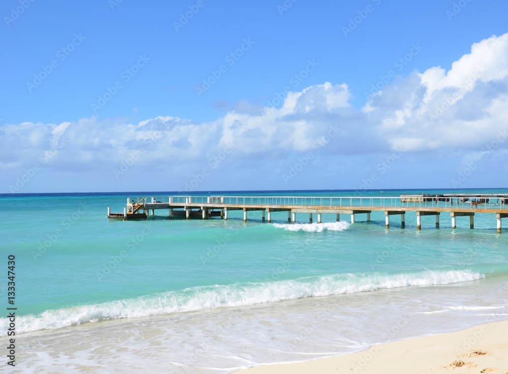  Grand Turk pier a  structure in Cockburn Town, Turks and Caicos