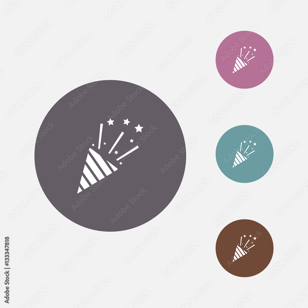 fireworks icon vector illustration fireworks icon vector illustration