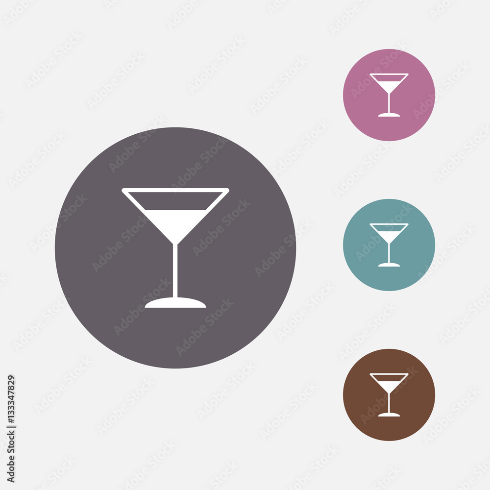 cocktail icon vector illustration cocktail icon vector illustration
