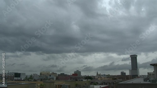 Stormy Rain Squalls New Orleans