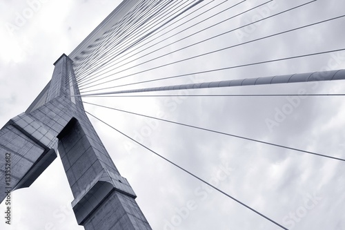 Abstract  structural of bridge detail